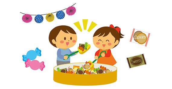 ゲーム おやつ縁日