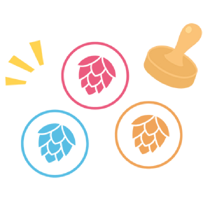 せいせきスタンプラリー