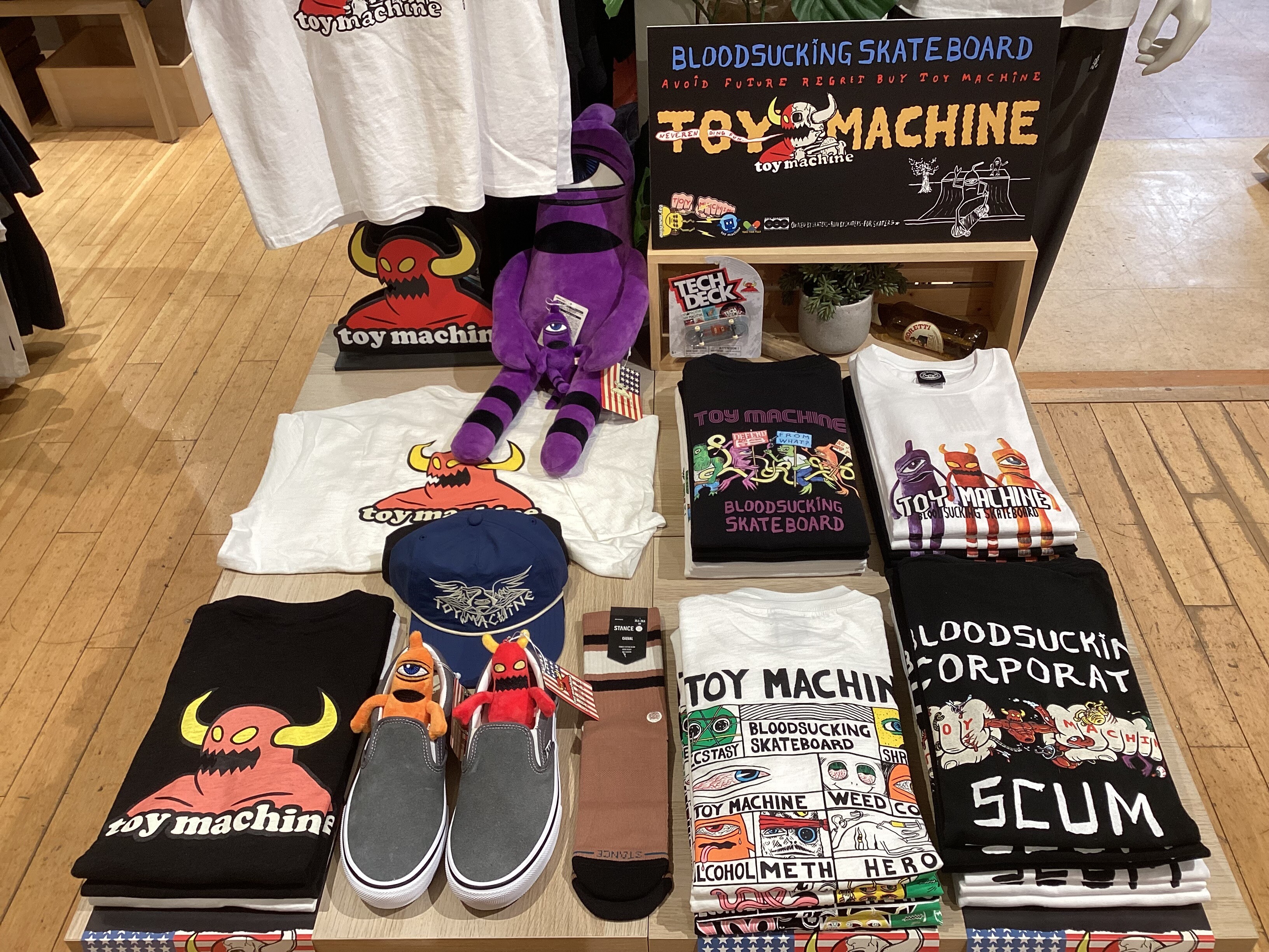 TOY MACHINE】トイマシーン新作入荷！聖蹟桜ヶ丘でスケーターアパレル