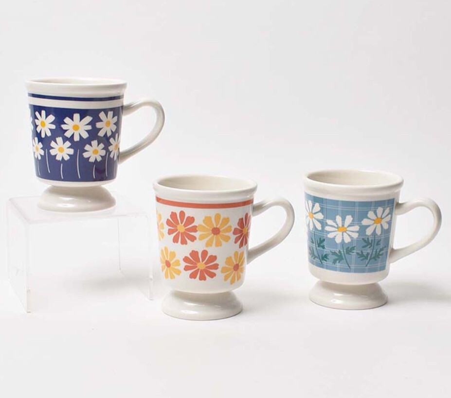 レトロフラワーマグカップ🌼☕️🌼｜Bleu Bleuet｜ショップ