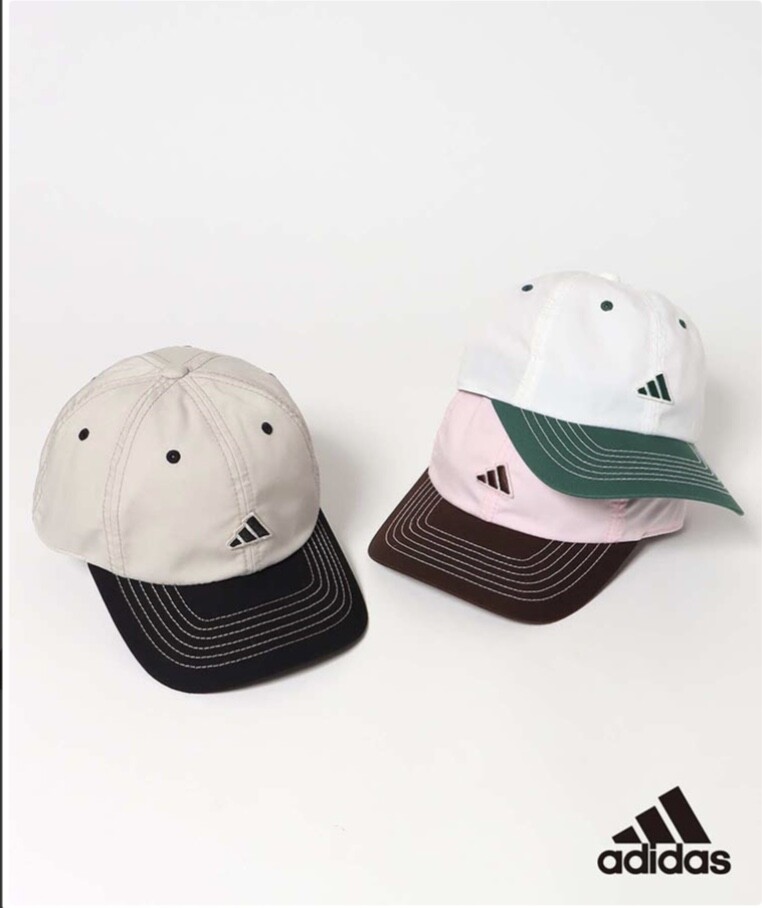 adidasバイカラーキャップ入荷しました🧢｜Bleu Bleuet｜ショップ