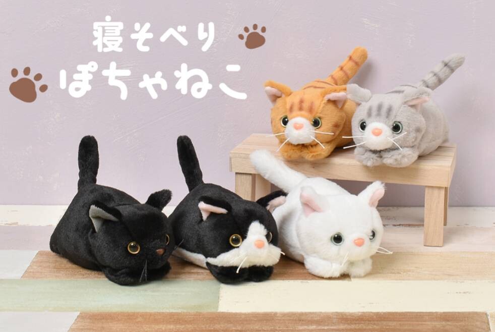 寝そべりぽちゃねこ🐈‍⬛｜Bleu Bleuet｜ショップニュース | せいせき