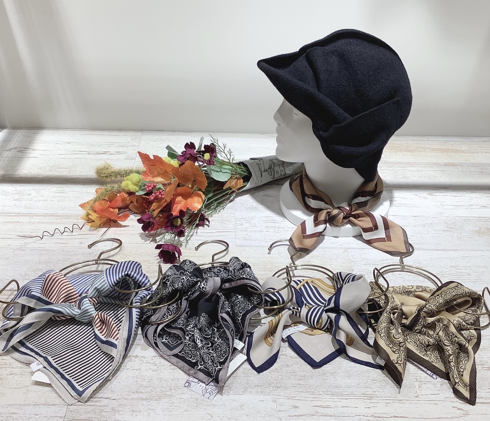 FENDI&YSL & cartier リング　スカーフ セット オシャレなスカーフ🧣✨｜LUTECE｜ショップニュース | せいせき