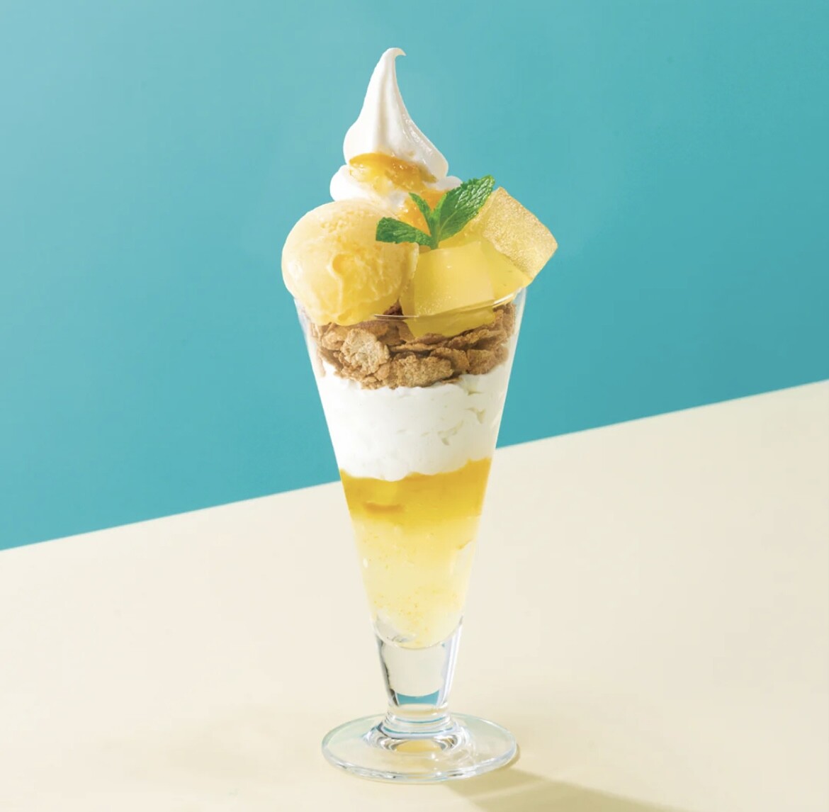 柚子わらび餅パフェ☀️☀️🍦｜nana's green tea｜ショップニュース