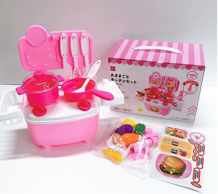 一時停止　✨美品✨　おままごとキッチンセット Amazon | おままごと キッチンセット おもちゃ 玩具 SNSで LARUTAN