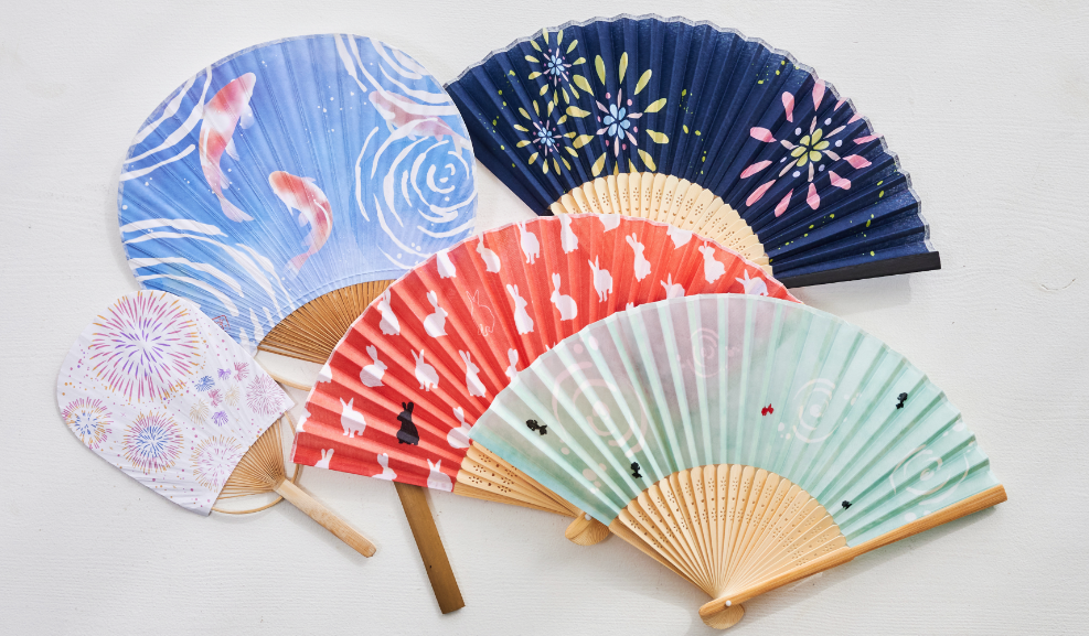 ★桜色品(お子様セット) 扇子、うちわが入荷致しました|DAISO・THREEPPY・Standard