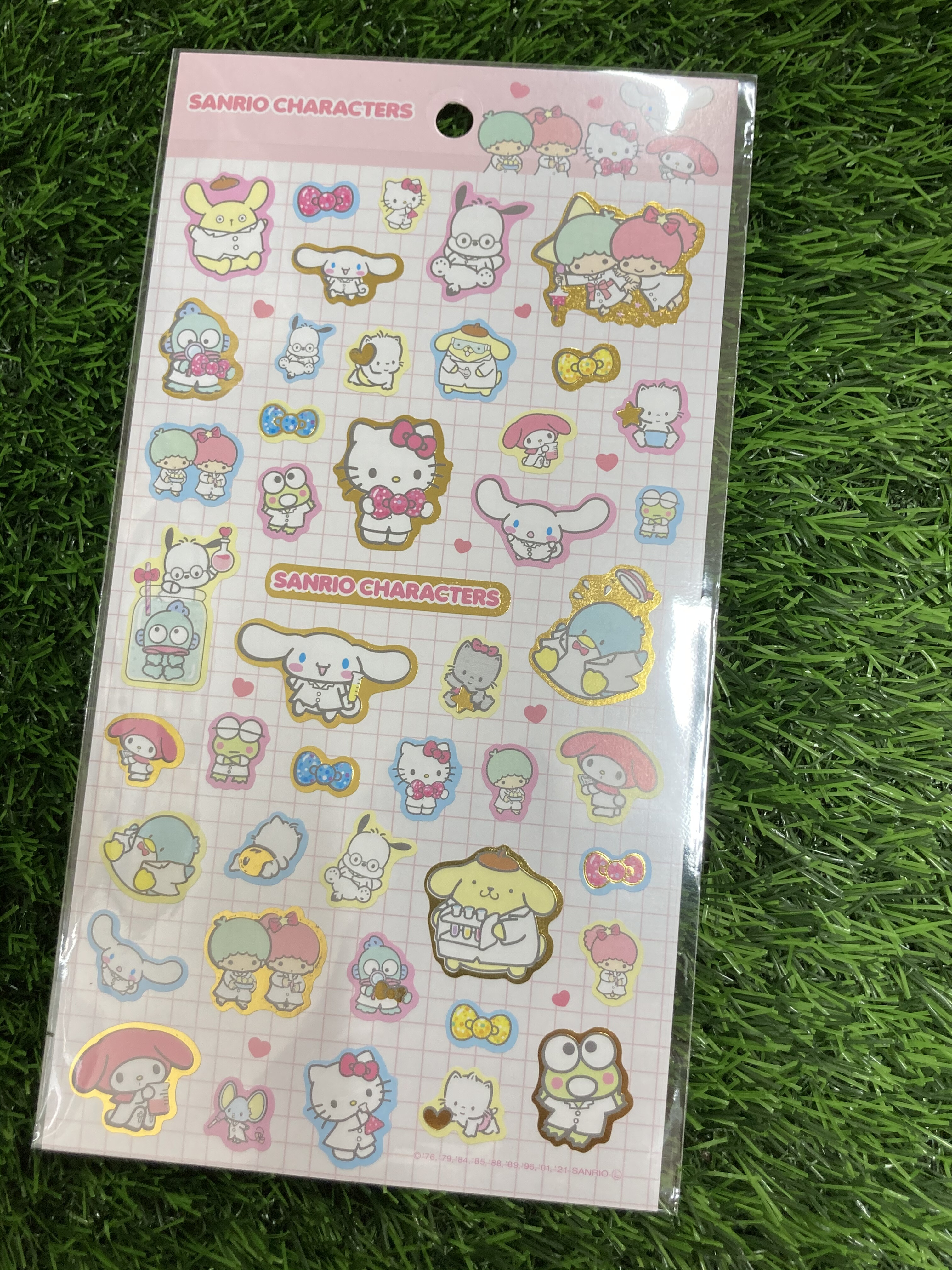 かわいいサンリオキャラクターステッカー新作入荷 ダイソー ショップニュース せいせき 京王聖蹟桜ヶ丘ショッピングセンター