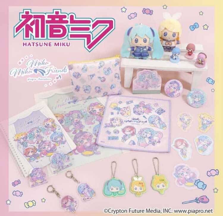 人気の初音ミクシリーズ入荷！！｜DAISO・THREEPPY・Standard Products