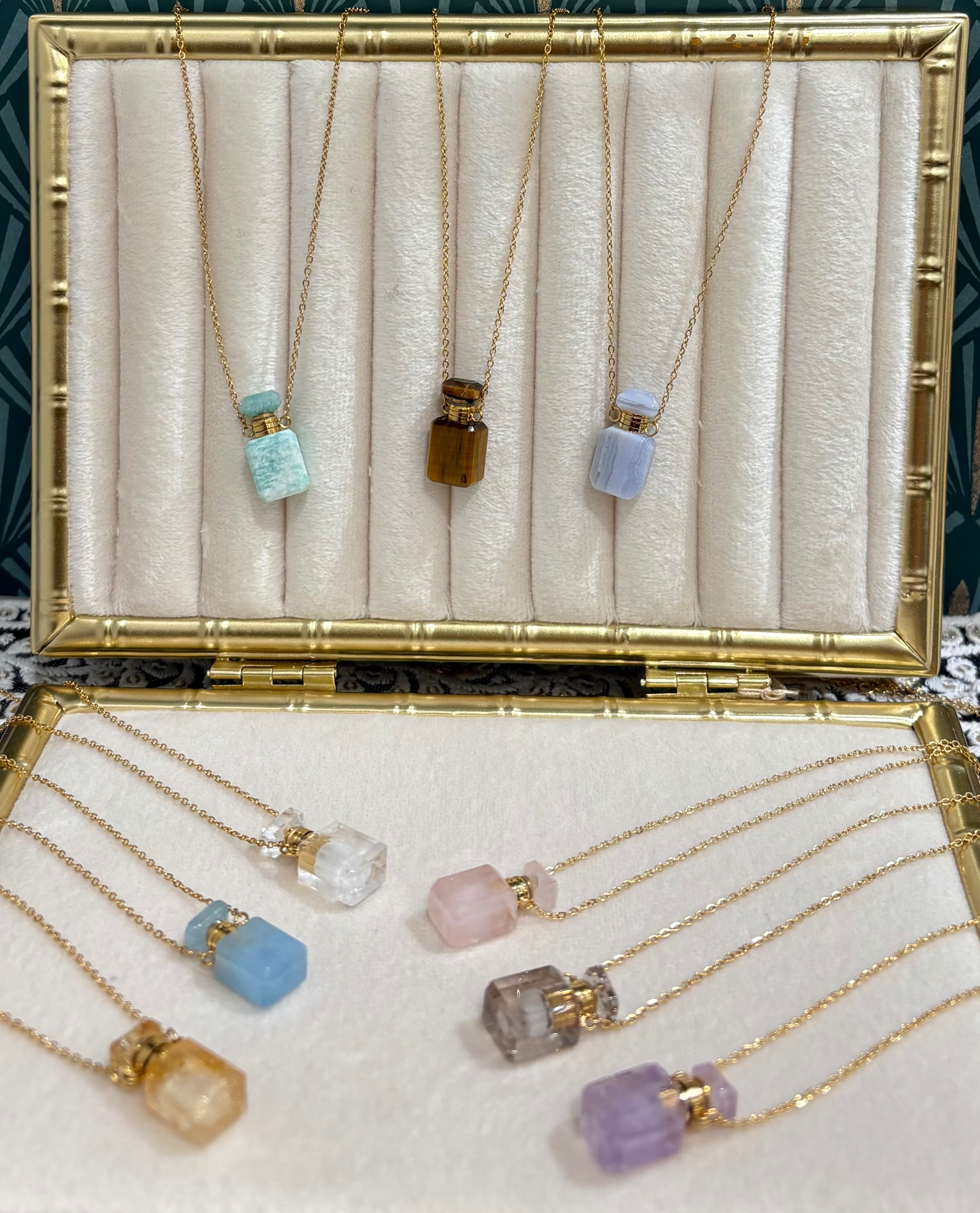 再入荷】大人気！天然石香水瓶ネックレス｜デイジールイス｜ショップ