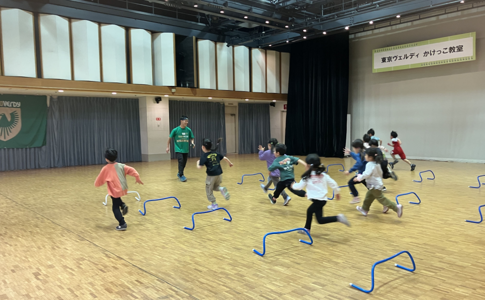 東京ヴェルディ　かけっこ教室参加者募集