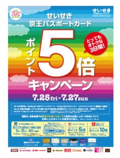 ポイント5倍キャンペーン