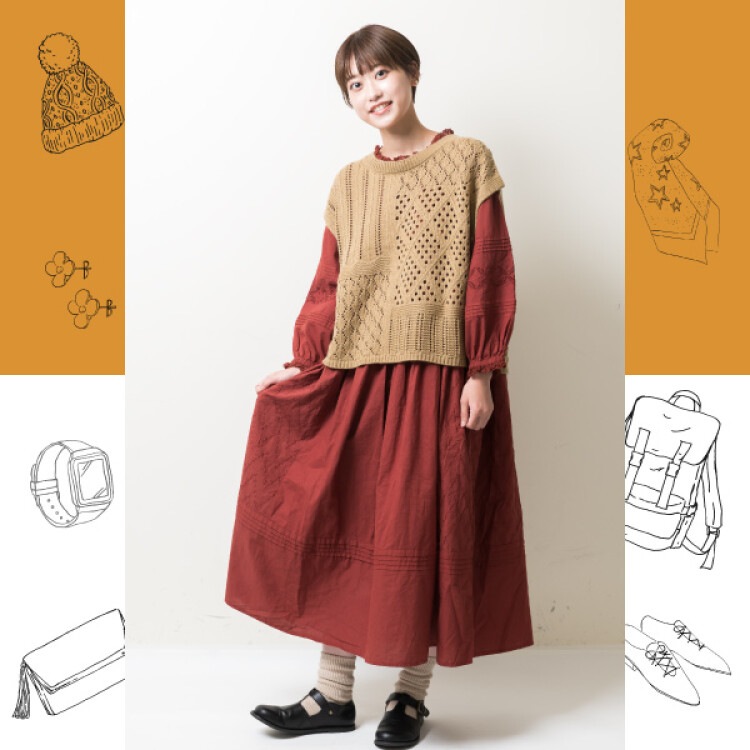 カットワークレースワンピース 透かし柄パッチワークニットベスト Sm2 ショップニュース せいせき 京王聖蹟桜ヶ丘ショッピングセンター