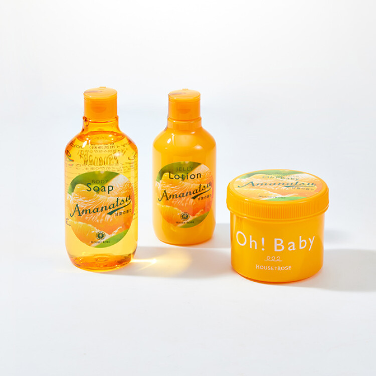ボディスムーザーAN［甘夏の香り350ｇ］ / ボディソープAN［300ｍL］ / ボディローションAN［200ｍL］
