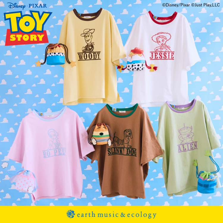 earth music&ecology TOY STORY collection