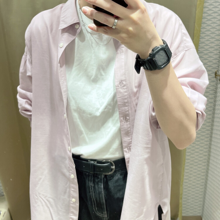 気温の上がり下がりにもってこい！シアーシャツ👔
