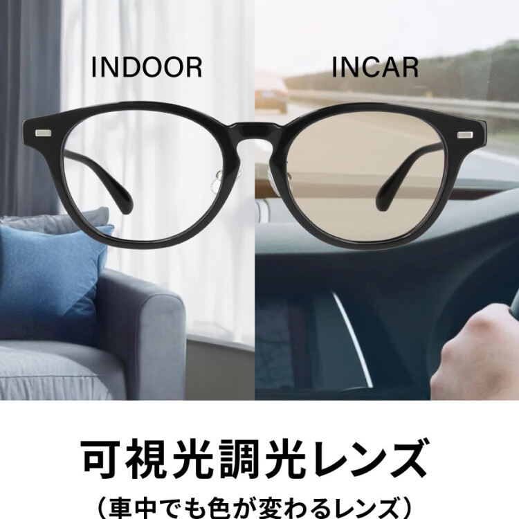 ■Zoffの可視光調光レンズ