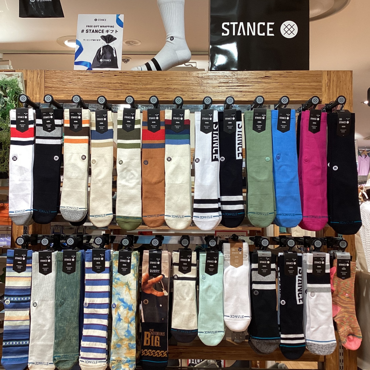 【STANCE】足元からストリートを演出。大人気ソックス『スタンス』厳選ラインナップを京王聖蹟桜ヶ丘店で展開中！