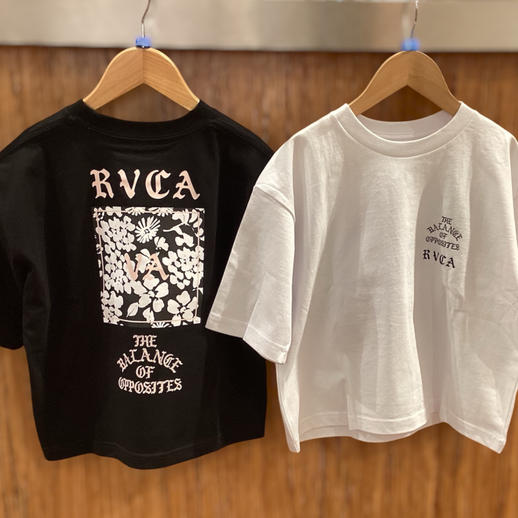 【RVCA】2026年新作！機能性×トレンドのキッズTシャツが入荷！