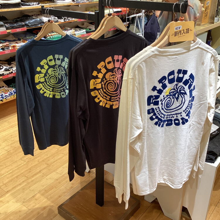 【RIP CURL】新作ロングスリーブTシャツ入荷！大人カジュアルに決まるトレンドアイテムをご紹介♪