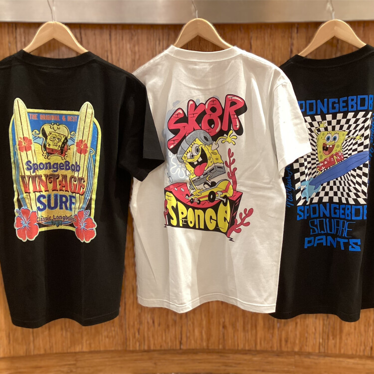 【好評発売中】スポンジ・ボブ × ムラサキスポーツ限定Tシャツ！GW特別価格＆まとめ買い特典のご案内