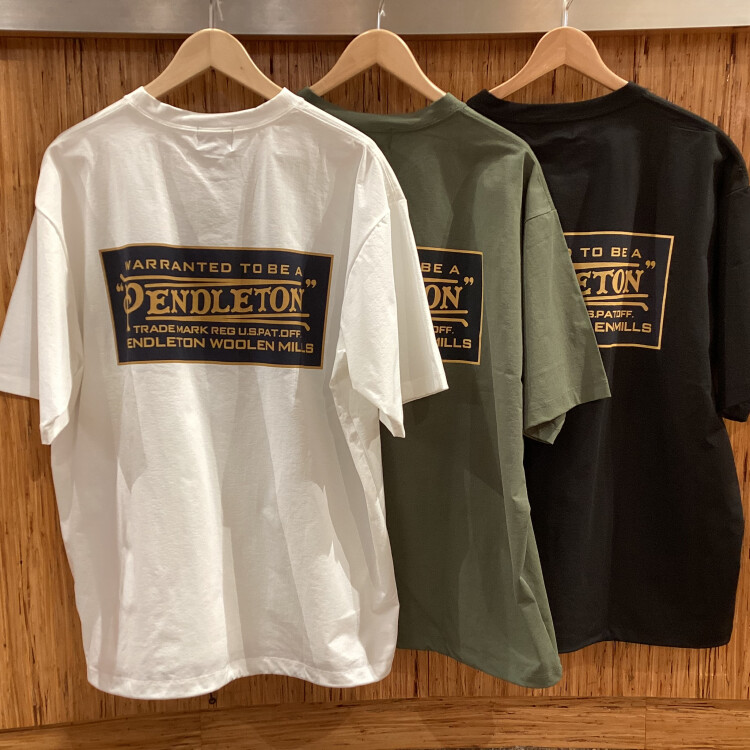 【商品紹介】ペンドルトン×高機能素材『カルキュロ』バックプリントTシャツ