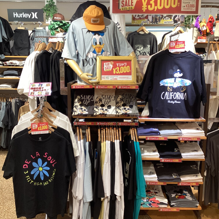 【GW特別企画】Tシャツいつものまとめ買いよりさらにお得！1枚から税込3,000円セール開催中！