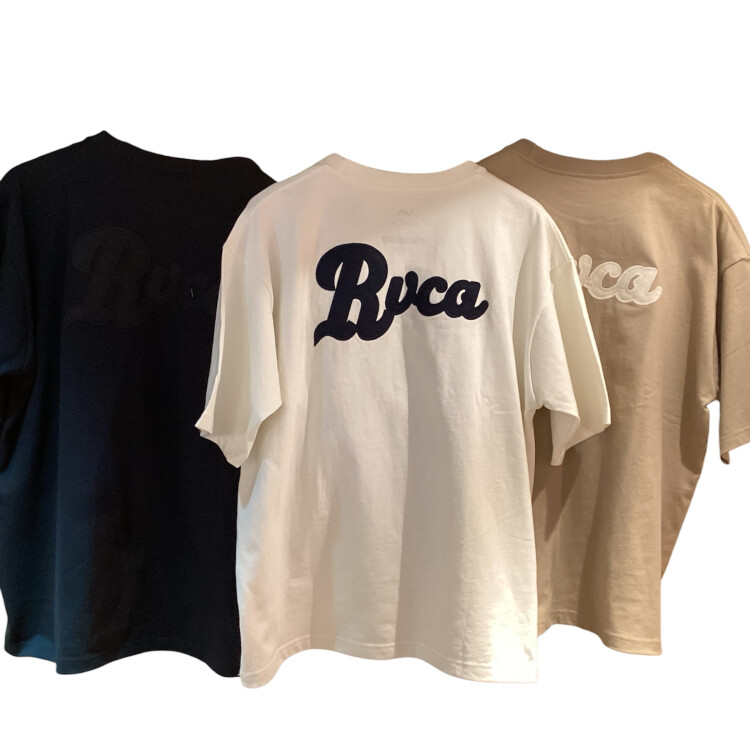【RVCA】バックロゴが映える！新作ヘビーウェイトTシャツ「RANCH SCRIPT SS」入荷