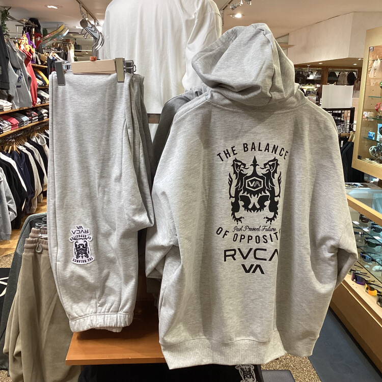 【RVCA】大人気ストリートブランド！存在感抜群のパーカー＆スウェットパンツをご紹介！