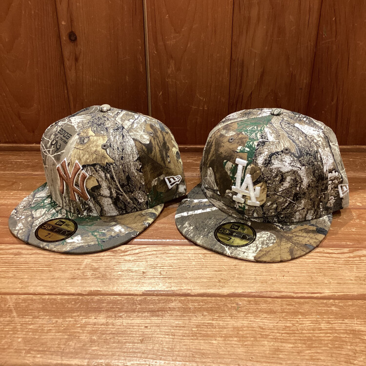 【インパクト大！】NEW ERA定番キャップ「59FIFTY」からリアルツリーカモ柄が登場！