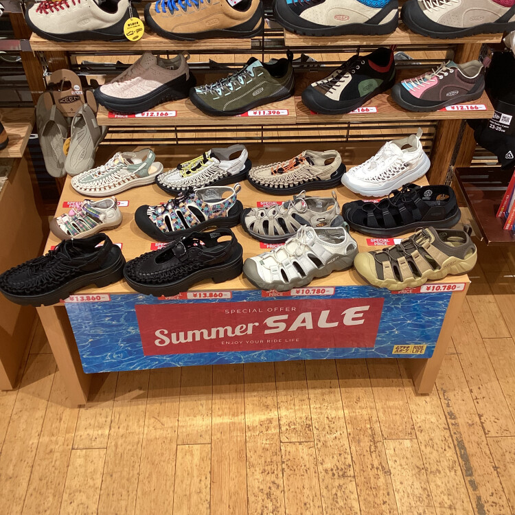 【KEEN（キーン）一部サマーセール開催中】人気サンダル・スニーカーがお買い得！