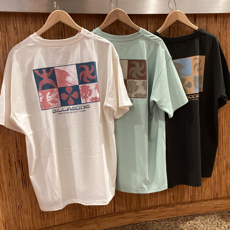 【BILLABONG】街着から海までマルチに大活躍！水陸両用高機能Tシャツ「SOFFTY TEE」のご紹介