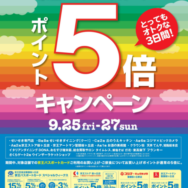 パスポート5倍キャンペーン❣️