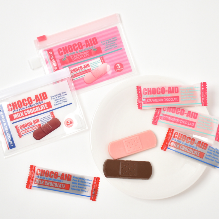 🩹レトロで ユニークなチョコ「チョコエイド（CHOCO-AID）」入荷しました🍫