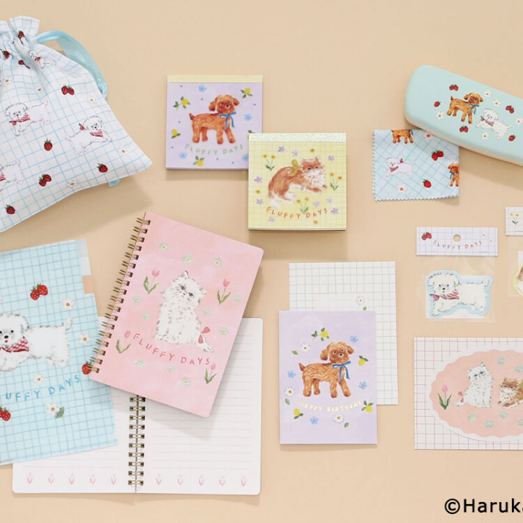 🌷イラストレーター利光春華さんのステーショナリーが入荷しました🌷