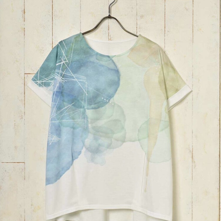 水彩プリントTシャツ入荷しました🎨