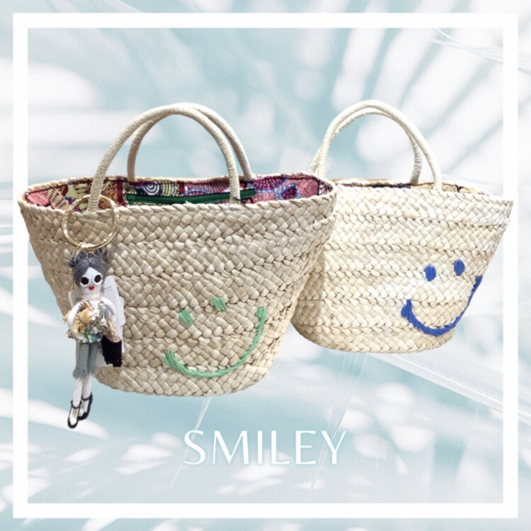 SMILEYカゴバッグ☺️✨
