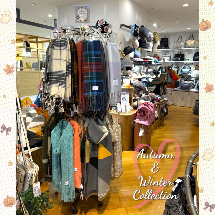 ぬくもりも「私らしさ」も叶えてくれる、あったかアイテムが入荷いたしました🧣✨