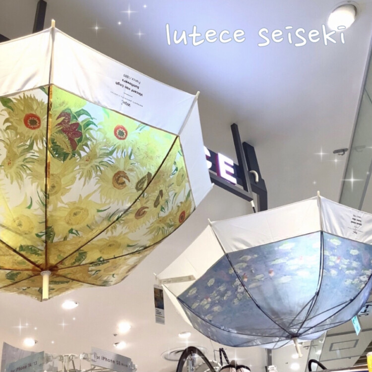 雨の日が待ち遠しくなる☺️名画アンブレラ🌂