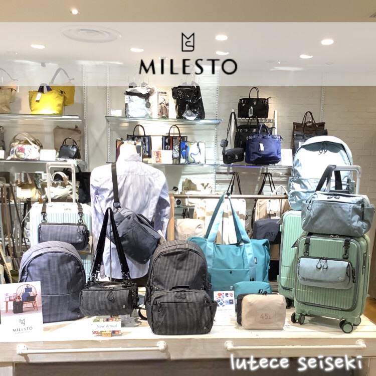 収納力・軽さ・耐水性に優れた「MILESTO」🎒✨