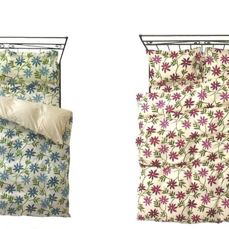 お布団カバーも衣替え