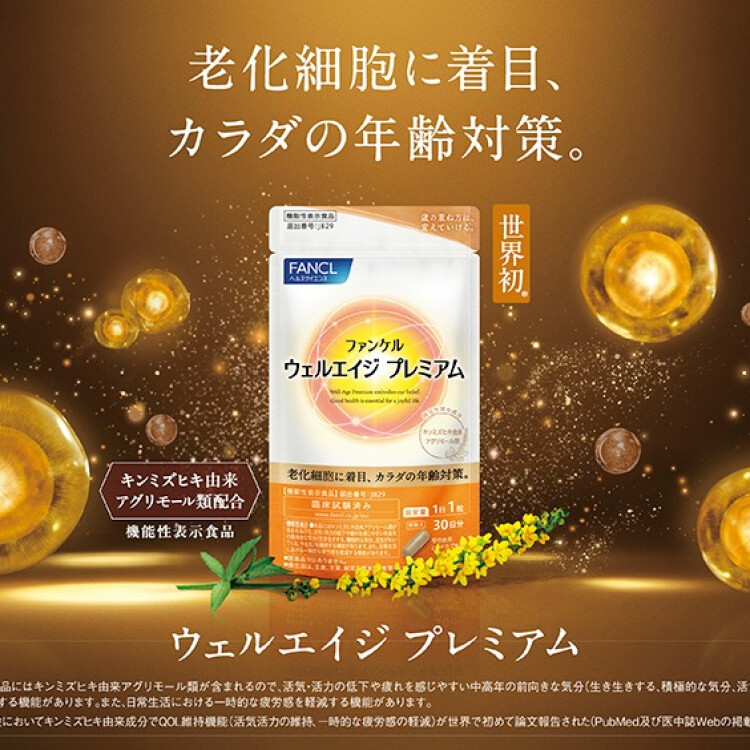 老化細胞に着目。カラダの年齢対策