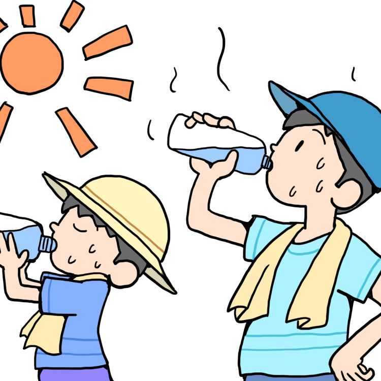 熱中症対策してますか？