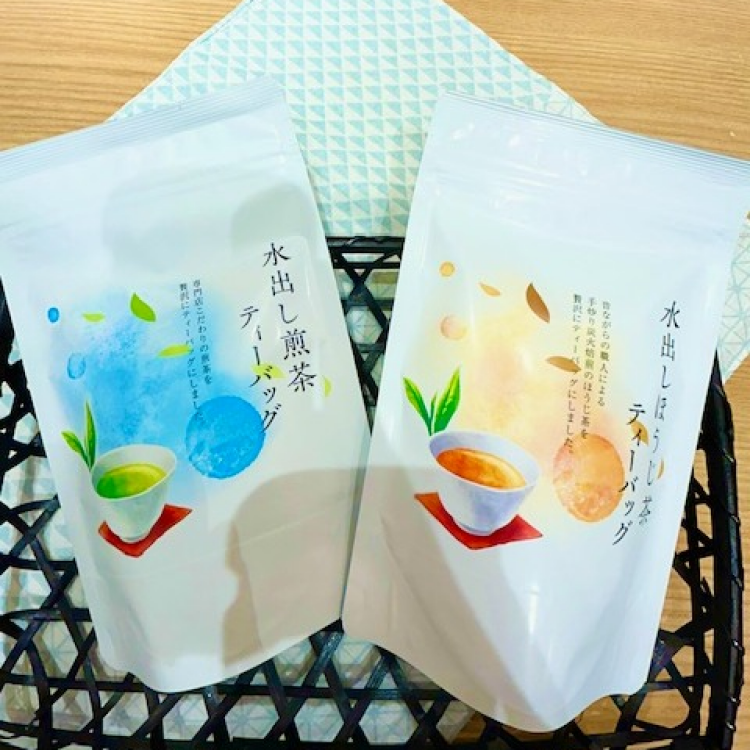 水出しならではの透き通るこだわりのお茶！