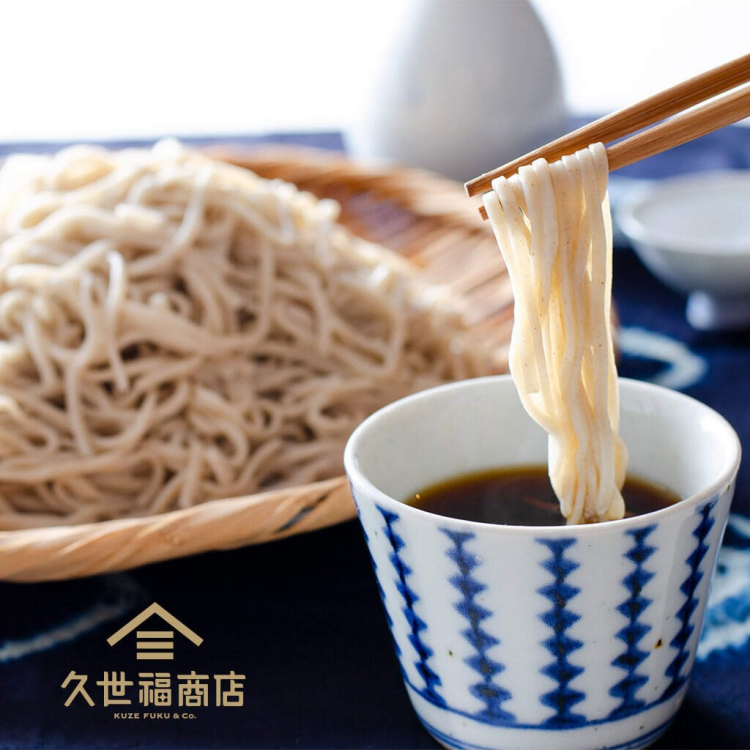 ほどよいコシとつるっとしたのどごし！！戸隠・信濃町産そば粉を使用した八割そば