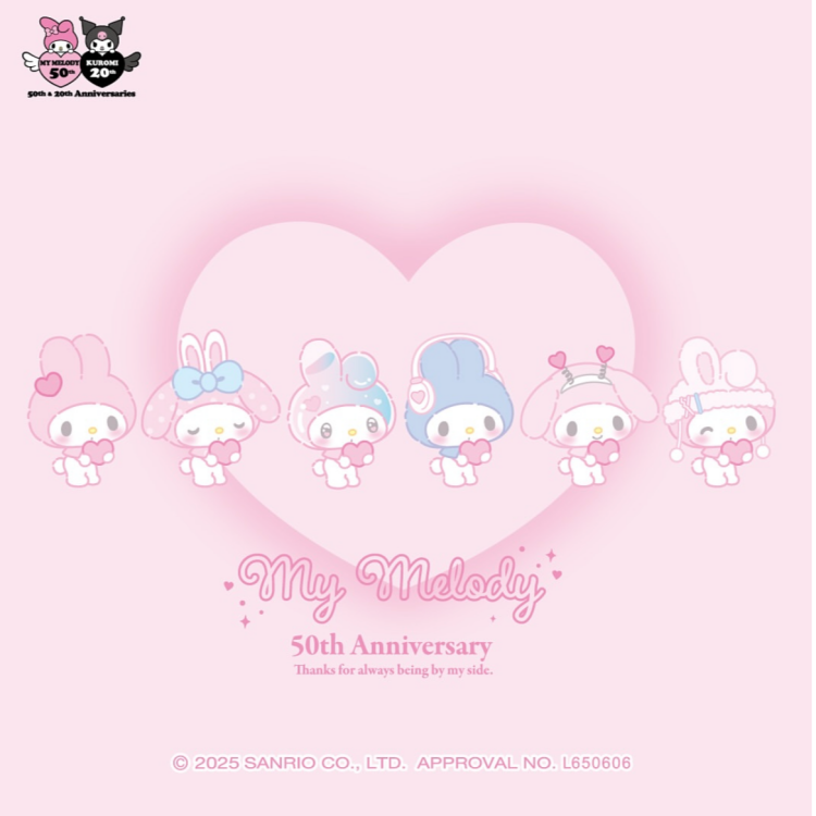 マイメロディ50周年記念アイテム入荷✨✨