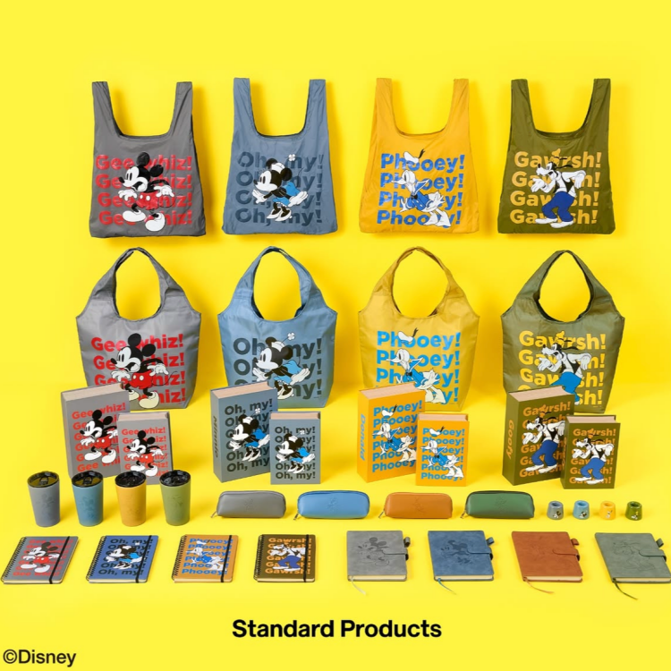 StandardProducts にディズニーデザインアイテムが初登場！