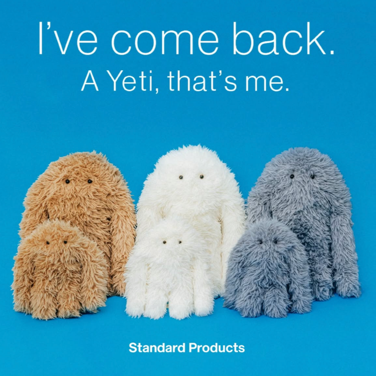 昨年好評をいただいた「イエティ」が帰ってきました！