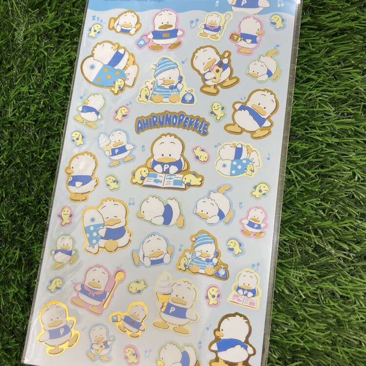 かわいいアヒルのペックルステッカー新作！！