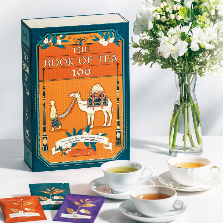 100種のお茶が紡ぐ贅沢な時間