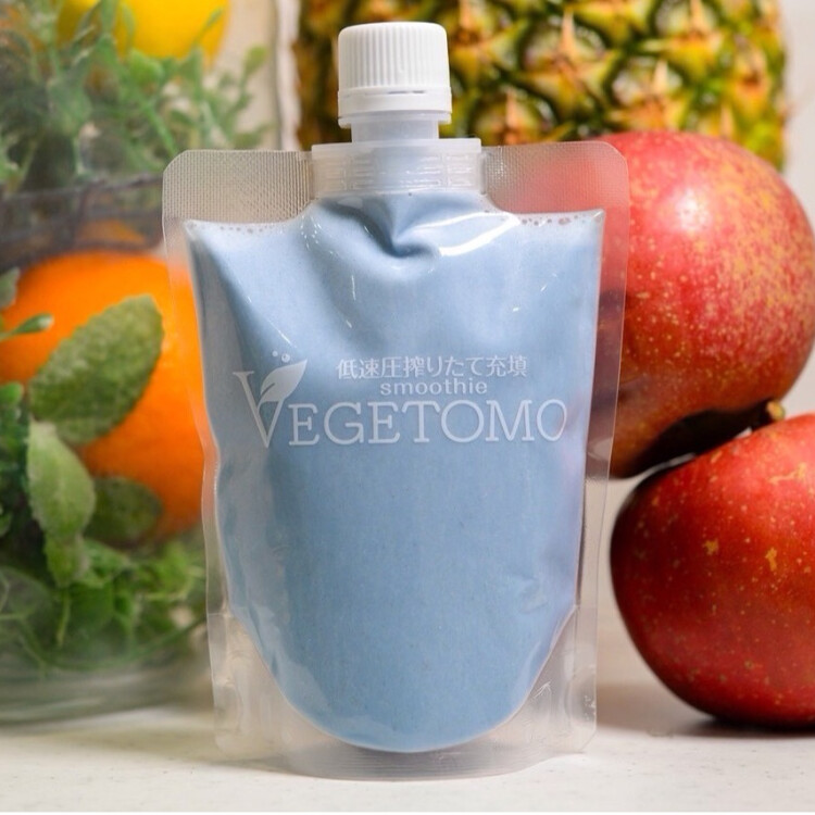 青いスムージー！？　バタフライピーブルー